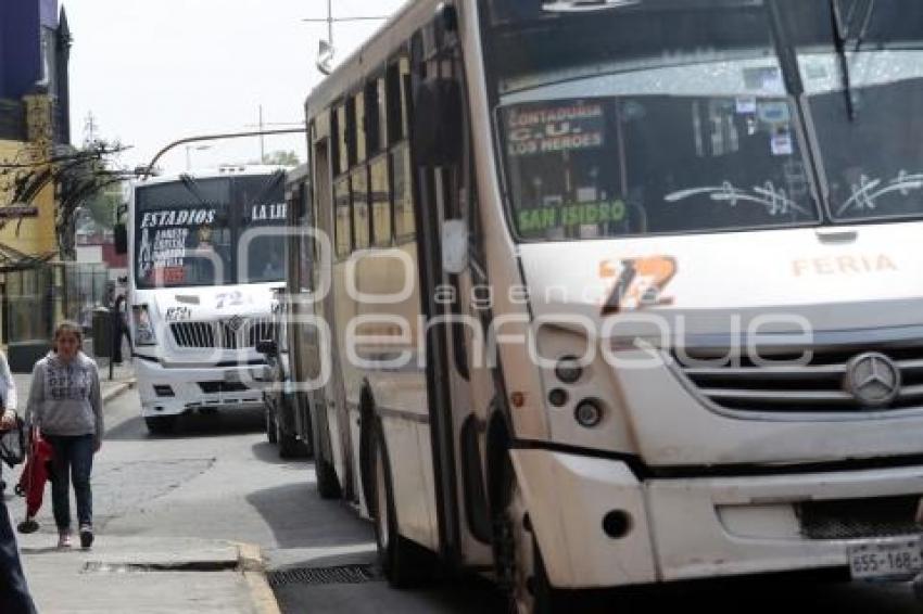 TRANSPORTE PÚBLICO BULEVAR 5 DE MAYO