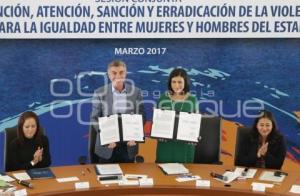 SESIÓN CONJUNTA CONTRA VIOLENCIA A MUJERES