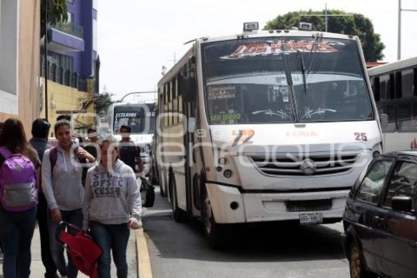 TRANSPORTE PÚBLICO BULEVAR 5 DE MAYO