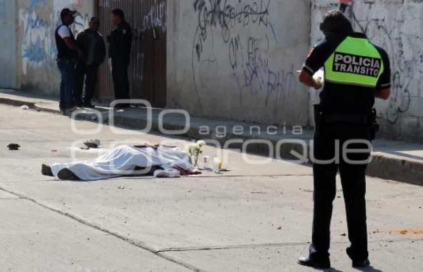 ATROPELLADO . MUERTO . XOCHIMEHUACÁN