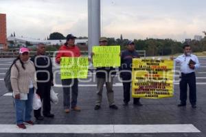 MANIFESTACIÓN EX TRABAJADORES GOBIERNO