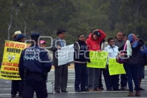 MANIFESTACIÓN EX TRABAJADORES GOBIERNO