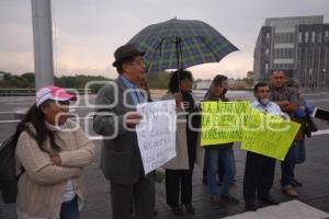 MANIFESTACIÓN EX TRABAJADORES GOBIERNO