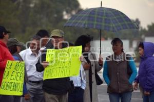 MANIFESTACIÓN EX TRABAJADORES GOBIERNO