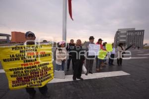 MANIFESTACIÓN EX TRABAJADORES GOBIERNO