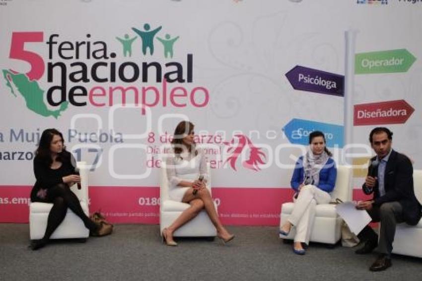 5 FERIA NACIONAL EMPLEO PARA LA MUJER