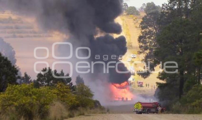 INCENDIO DUCTOS . NANACAMILPA