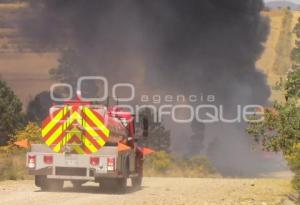 INCENDIO DUCTOS . NANACAMILPA