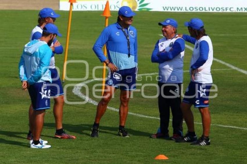 ENTRENAMIENTO . CLUB PUEBLA