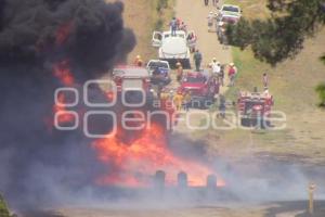 INCENDIO DUCTOS . NANACAMILPA