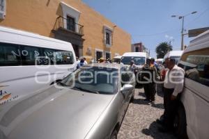 PLANTÓN TRANSPORTISTAS CASA AGUAYO