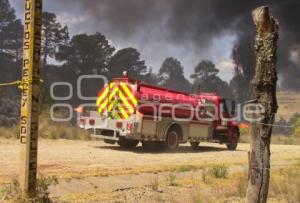 INCENDIO DUCTOS . NANACAMILPA