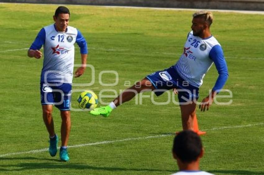 ENTRENAMIENTO . CLUB PUEBLA