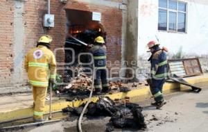 INCENDIO RECICLADORA . CALERAS