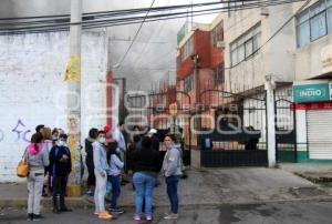 INCENDIO RECICLADORA . CALERAS