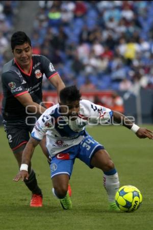 FÚTBOL . CLUB PUEBLA VS MORELIA