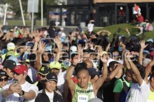 CARRERA . EL AGUA ES DE LOS POBLANOS