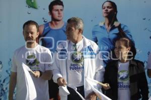 CARRERA . EL AGUA ES DE LOS POBLANOS