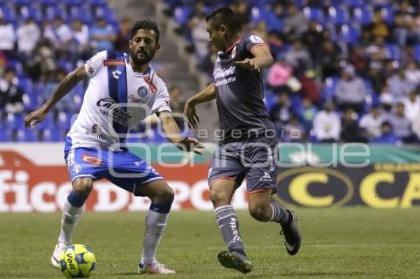 FÚTBOL . CLUB PUEBLA VS MORELIA
