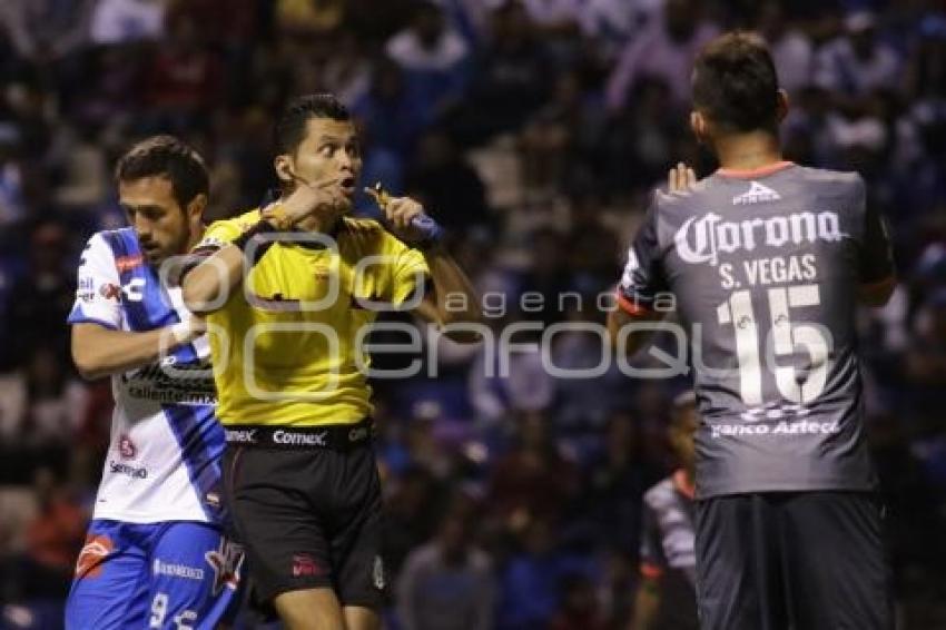 FÚTBOL . CLUB PUEBLA VS MORELIA