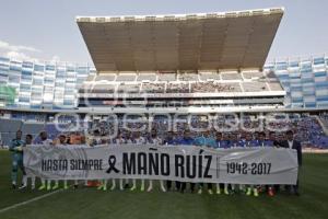 FÚTBOL . CLUB PUEBLA VS MORELIA