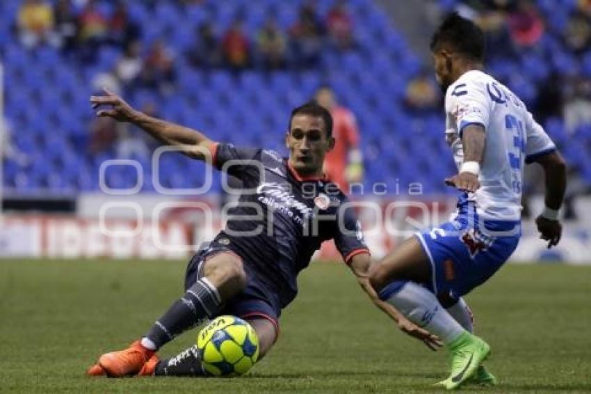 FÚTBOL . CLUB PUEBLA VS MORELIA