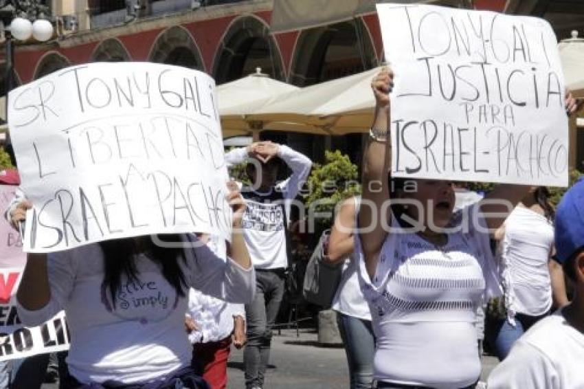 MANIFESTACIÓN . ISRAEL PACHECO