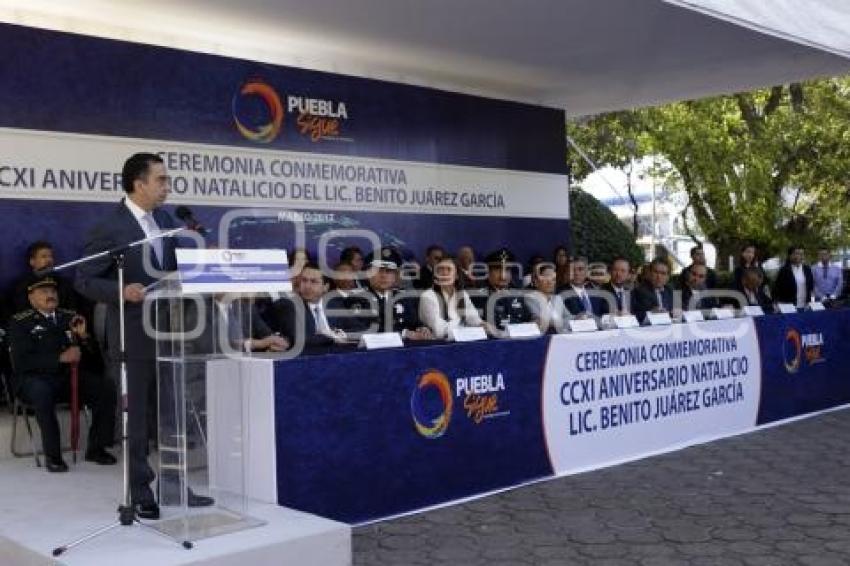 CEREMONIA BENITO JUÁREZ