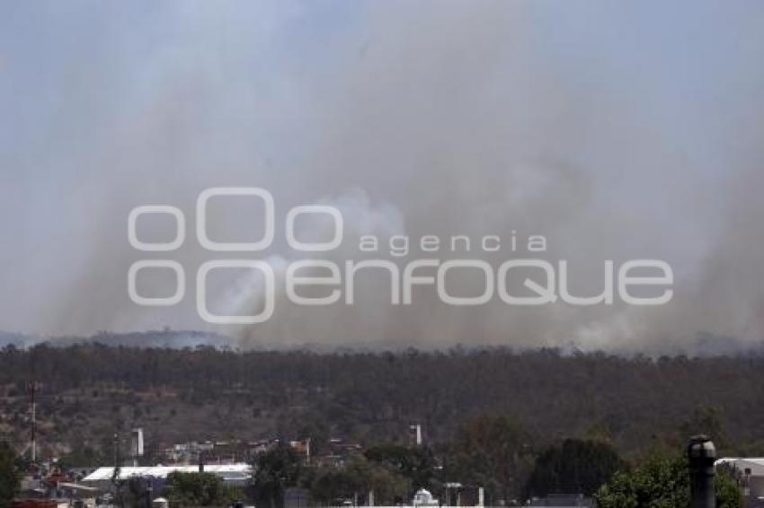 INCENDIO ZONA MILITAR