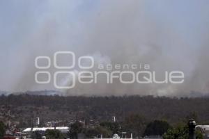 INCENDIO ZONA MILITAR