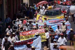 CARAVANA EN DEFENSA DEL AGUA Y LA TIERRA