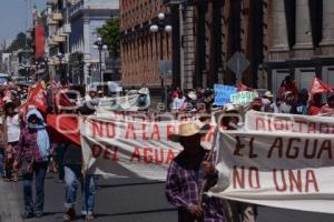 CARAVANA EN DEFENSA DEL AGUA Y LA TIERRA