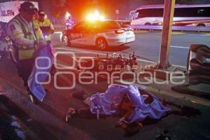 ACCIDENTE EN LA AUTOPISTA