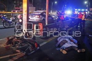 ACCIDENTE EN LA AUTOPISTA