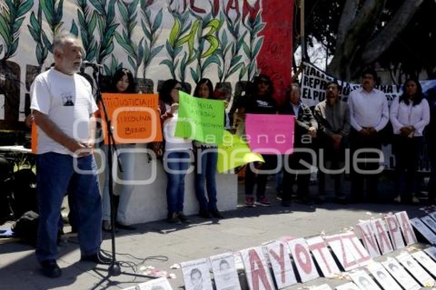 MANIFESTACIÓN POR PERIODISTAS ASESINADOS