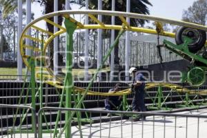 PREPARATIVOS . FERIA DE PUEBLA