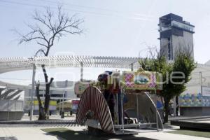 PREPARATIVOS . FERIA DE PUEBLA