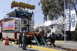 PREPARATIVOS . FERIA DE PUEBLA