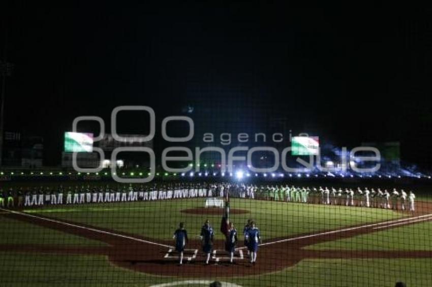 BÉISBOL . JUEGO INAUGURAL PERICOS DE PUEBLA