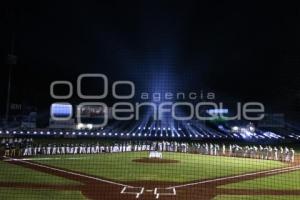 BÉISBOL . JUEGO INAUGURAL PERICOS DE PUEBLA