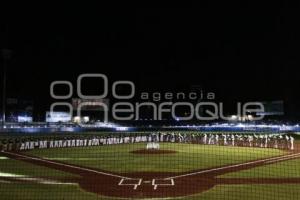 BÉISBOL . JUEGO INAUGURAL PERICOS DE PUEBLA