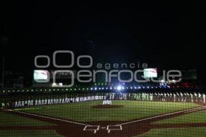 BÉISBOL . JUEGO INAUGURAL PERICOS DE PUEBLA