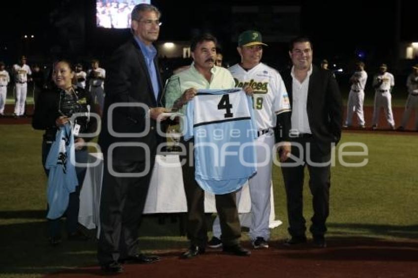 BÉISBOL . JUEGO INAUGURAL PERICOS DE PUEBLA