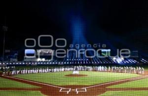 BÉISBOL . JUEGO INAUGURAL PERICOS DE PUEBLA