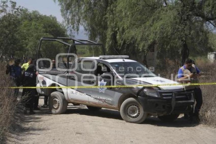 TEHUACÁN . ENCUENTRAN HOMBRE MUERTO