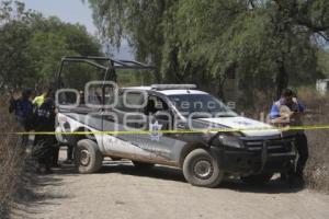 TEHUACÁN . ENCUENTRAN HOMBRE MUERTO