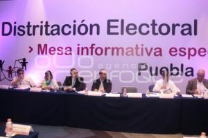 INE . DISTRITACIONES ELECTORALES