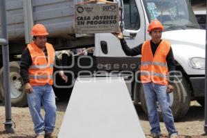 PRIMERA PIEDRA . CASA JÓVENES EN PROGRESO