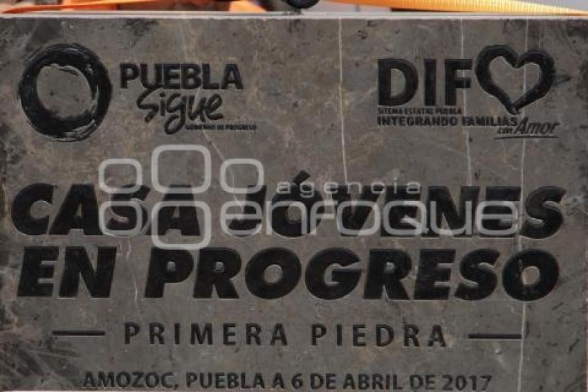 PRIMERA PIEDRA . CASA JÓVENES EN PROGRESO