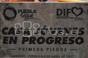 PRIMERA PIEDRA . CASA JÓVENES EN PROGRESO